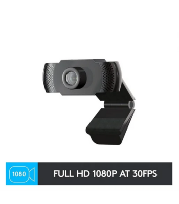 Full HD Webcam With Built In Mic - For Video Conferencing - QHM990