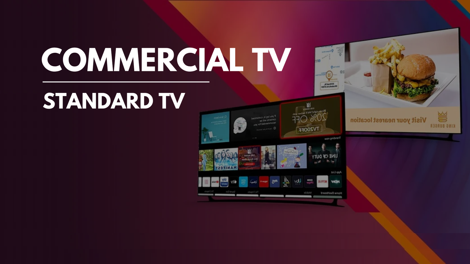 6 Differences Between Commercial TV and Consumer TVs