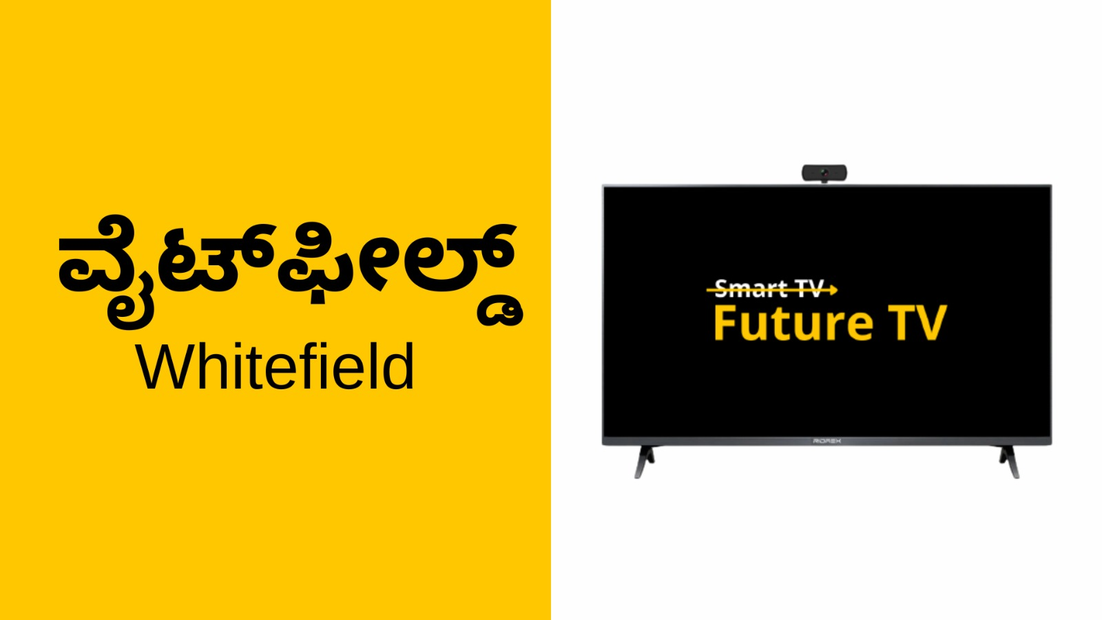Whitefield's Journey to Smart Living with Smart TVs & LED TVs