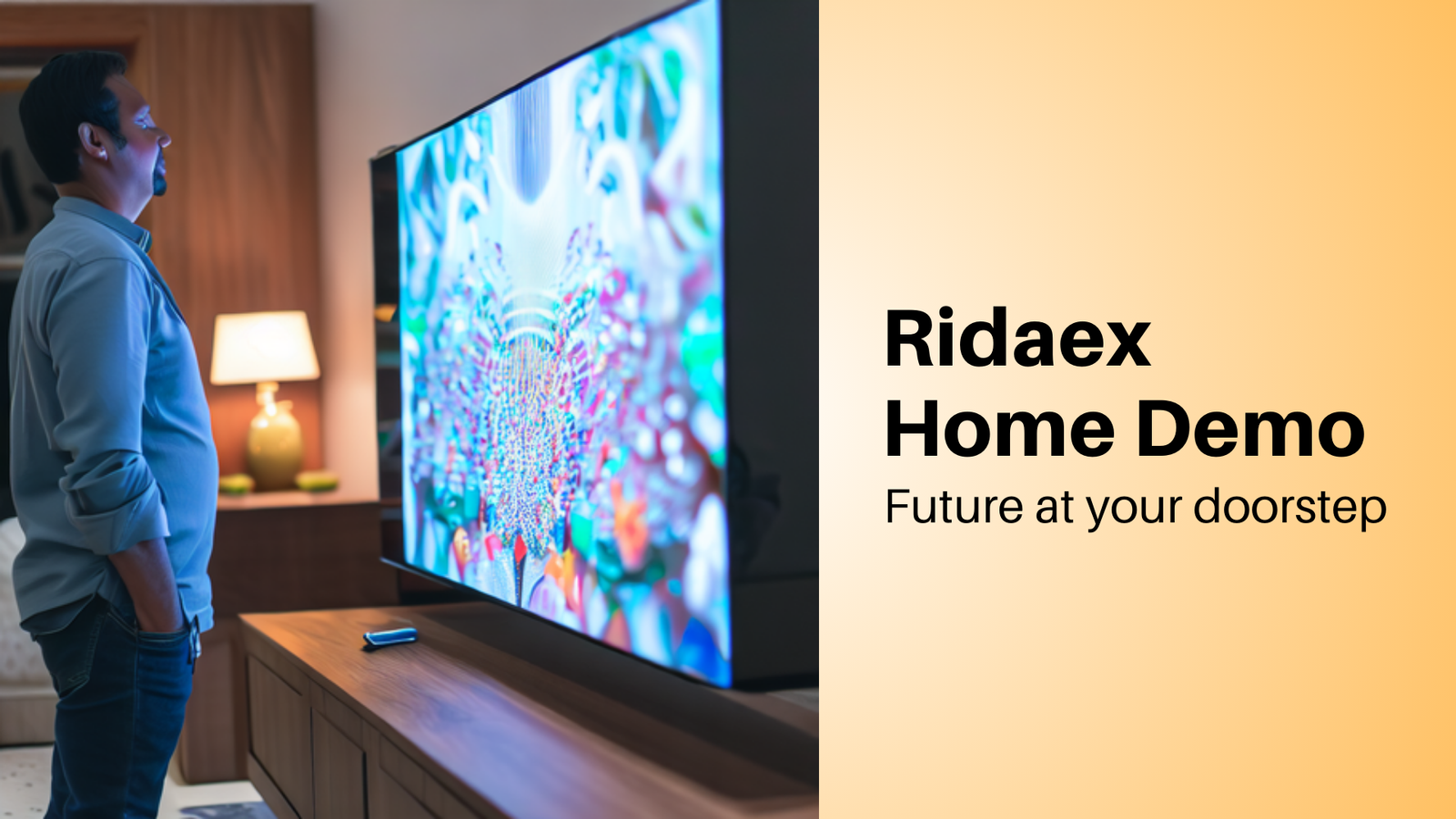 Ridaex Home Demo : Future at your doorstep