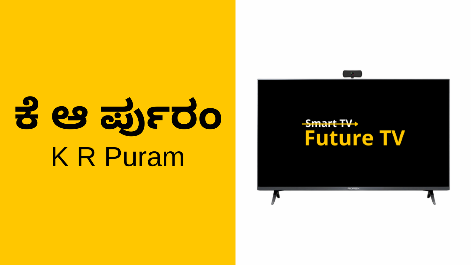 From Temples to Tech: Ridaex Smart TVs in KR Puram