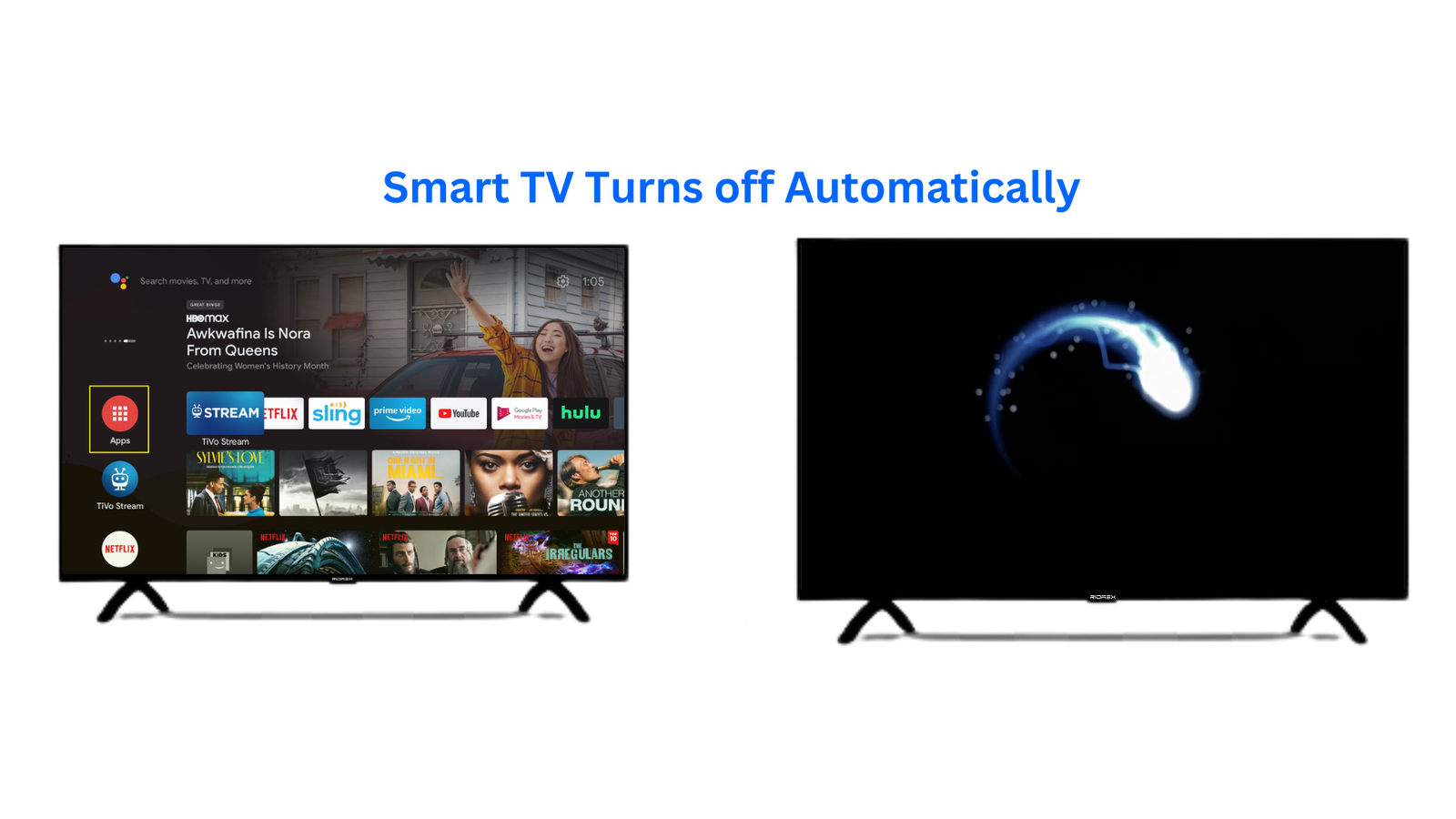 Smart TV Turns off automatically and how to fix it?